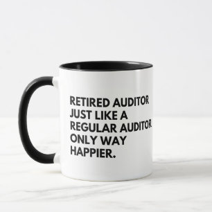 Gepensioneerd accountant Funny pensionering Mok