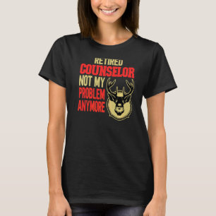 Gepensioneerd adviseur Hertenjacht T-shirt