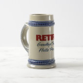 Gepensioneerd: afscheid Hallo pensioen Bierpul (Voorkant links)