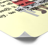 Gepensioneerd apotheker Story Art Poster "Can't Le (Hoek)