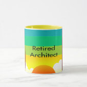 Gepensioneerd architect mok (Midden)