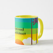Gepensioneerd architect mok (Voorkant rechts)