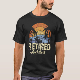 Gepensioneerd architect t-shirt
