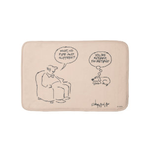 Gepensioneerd Badmat