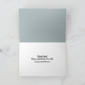 Gepensioneerd Beer in Rowboot Kaart (Binnen)