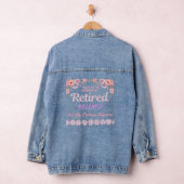 Gepensioneerd Bellhop pensioen voor vrouwen 2023 Denim Jacket (Hangar)