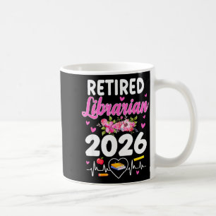 Gepensioneerd bibliothecaris est 2026 schoolbiblio koffiemok