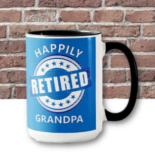 Gepensioneerd cadeau! Gepensioneerde opa cadeau Mo Mok