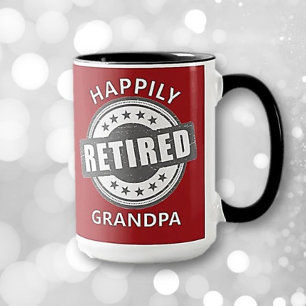 Gepensioneerd cadeau! Gepensioneerde opa cadeau Mo Mok
