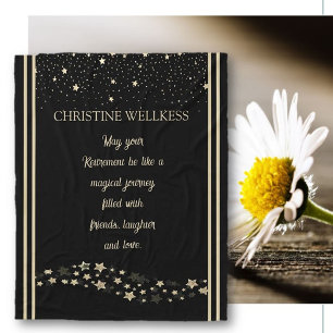 Gepensioneerd cadeau! Unieke pensioendeken Fleece Deken