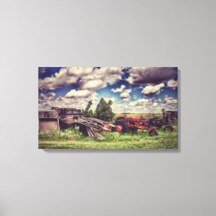Gepensioneerd Canvas Afdruk