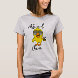 Gepensioneerd Chicken T-shirt - Grappig Boerderij 