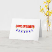 GEPENSIONEERD CIVIEL INGENIEUR KAART (Gele Bloem)