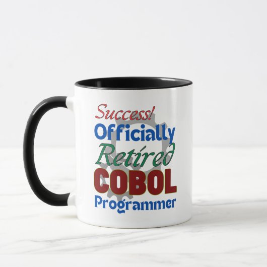 Gepensioneerd COBOL-programmeur die vreugde compil Mok (Links)