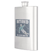 Gepensioneerd Dit is mijn nieuwe baan skiën Flacon (Links)