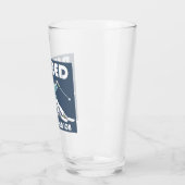 Gepensioneerd Dit is mijn nieuwe baan skiën Glas (Links)