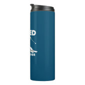 Gepensioneerd Dit is mijn nieuwe baan skiën Thermosbeker (Geroteerd rechts)