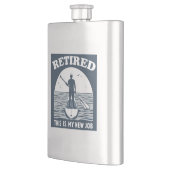 Gepensioneerd Dit is mijn nieuwe baan Standup Padd Flacon (Links)