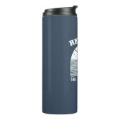 Gepensioneerd Dit is mijn nieuwe baan Standup Padd Thermosbeker (Gedraaid links)