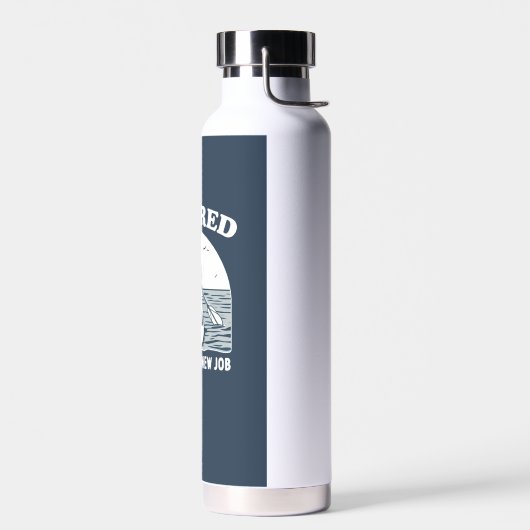 Gepensioneerd Dit is mijn nieuwe baan Standup Padd Waterfles (Links)