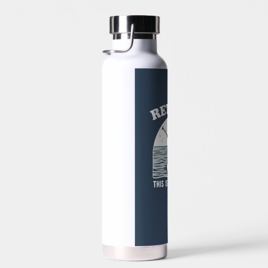 Gepensioneerd Dit is mijn nieuwe baan Standup Padd Waterfles (Rechts)