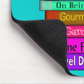 Gepensioneerd docent Gifts Stack of Books Design Muismat (Hoek)