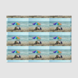 Gepensioneerd—Elke dag is zaterdag. Gongvisserij Tissuepapier