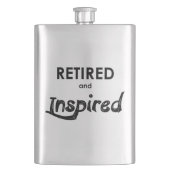Gepensioneerd en geïnspireerd flacon (Voorkant)