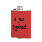 Gepensioneerd en geïnspireerd heupfles (Links)