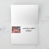 Gepensioneerd en het leven kon niet beter zijn! ka aankondiging (Binnen)