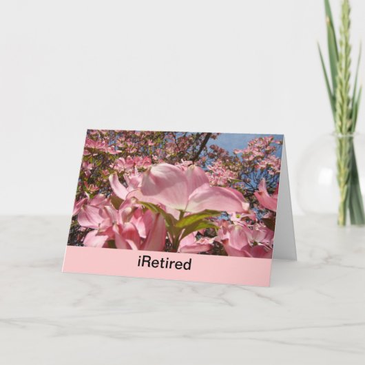 Gepensioneerd en het leven kon niet beter zijn! ka aankondiging (Voorkant)