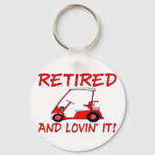 Gepensioneerd en het liefdevol sleutelhanger (Voorkant)