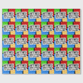 Gepensioneerd en klaar om te ontslaan, Funny Retir Cadeaupapier (Vlak)