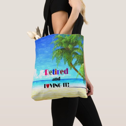 Gepensioneerd en liefdevol... het goede leven tote bag (Dichtbij)