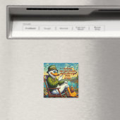 Gepensioneerd en ontspannen magneet (Insitu (Vaatwasser))