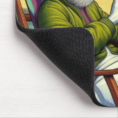 Gepensioneerd en ontspannen muismat (Hoek)