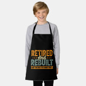Gepensioneerd en opnieuw opgebouwd schort (Gedragen)