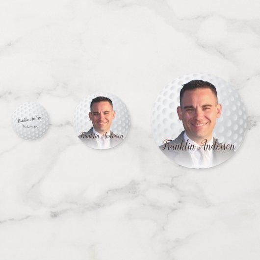 Gepensioneerd Golfspeler Echtpaar Moeder Vader 2 A Confetti