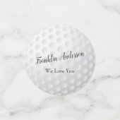 Gepensioneerd Golfspeler Echtpaar Moeder Vader 2 A Confetti (Kleine voorkant)