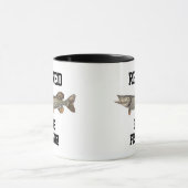 Gepensioneerd Gone Vist Northern Pike Sports Mok (Midden)