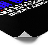 Gepensioneerd Grappig Gras Bowling Cadeau Voor Man Poster (Hoek)