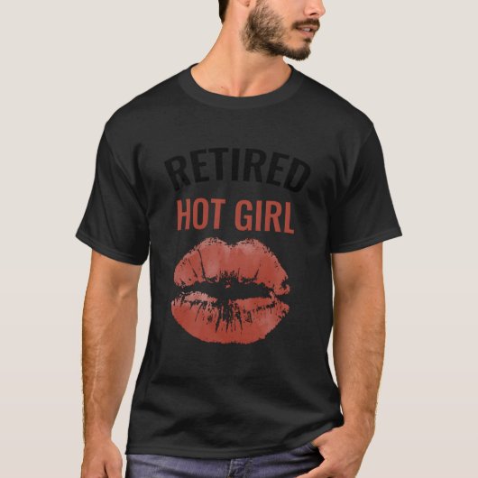 Gepensioneerd Heet T-shirt (Voorkant)