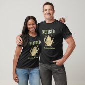 Gepensioneerd Het is altijd Tea Time 1 T-shirt (Unisex)