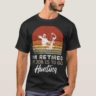 Gepensioneerd Hunter T-shirt - Richt je op pensioe