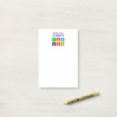 Gepensioneerd in Clearwater, populair design, Post-it® Notes (Op bureau)