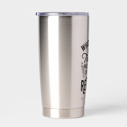 Gepensioneerd leraar Hoofd van School Pensioen Gag Geïsoleerde Drinkbeker (Rechts)