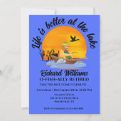 Gepensioneerd leven is beter bij de Lake Gevist Ca Kaart (Voorkant)