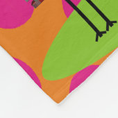 Gepensioneerd Librarian Fleece Blanket Book Birds (Hoek)