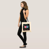 Gepensioneerd, maar altijd leraar in de hartleraar tote bag (Voorkant (model))