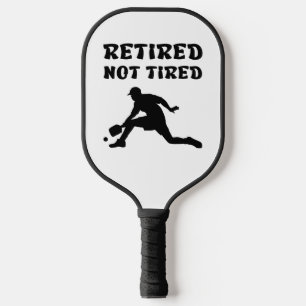 Gepensioneerd maar niet moe pensioen pickleball sp paddle